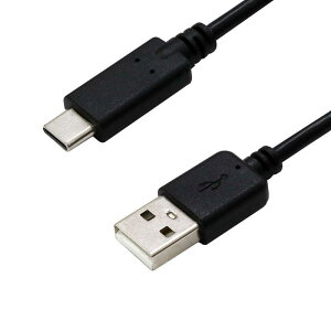 �I�Y�}�@USB-A to TypeC�P�[�u�� 3A�Ή� 1.0m �u���b�N [Quick Charge�Ή�] �@IHUD3C100K
