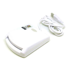 変換名人JAPAN　接触型 ICカードリーダーライター USB-A接続 Windows対応 マイナンバーカード対応 変換名人JAPAN ホワイト　OP1006