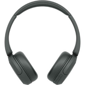 ソニー　SONY　ブルートゥースヘッドホン ブラック［リモコン・マイク対応 /Bluetooth］　WH-CH520 BZ