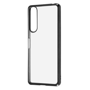 ���C�A�E�g�@Xperia 5 IV TPU�\�t�g META Frame�u���b�N �u���b�N�@RT-RXP5M4HT2/BM