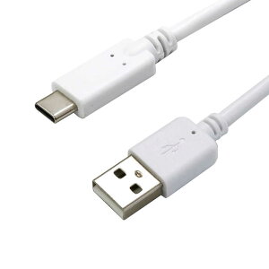 �I�Y�}�@USB-A to TypeC�P�[�u�� 3A�Ή� 1.5m �z���C�g [Quick Charge�Ή�] �@IH-UD3C150W