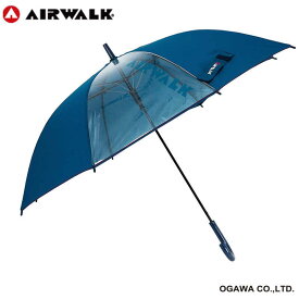 小川　キッズ長傘 AIRWALK ネイビー［雨傘 /子供用 /58cm］　AW10858ANV