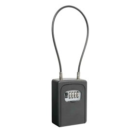 カール事務器　キーボックス(吊り下げワイヤータイプ) ブラック　CKB-S03-K