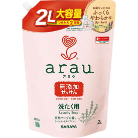 サラヤ　アラウ.洗たく用せっけん詰替用 2L アラウ