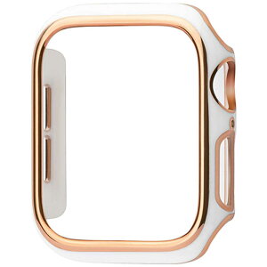 GAACAL�@Apple Watch Series 4/5/6/SE1-2 40mm �v���X�`�b�N�t���[�� GAACAL(�K�[�J��) �z���C�g �@W00017W2
