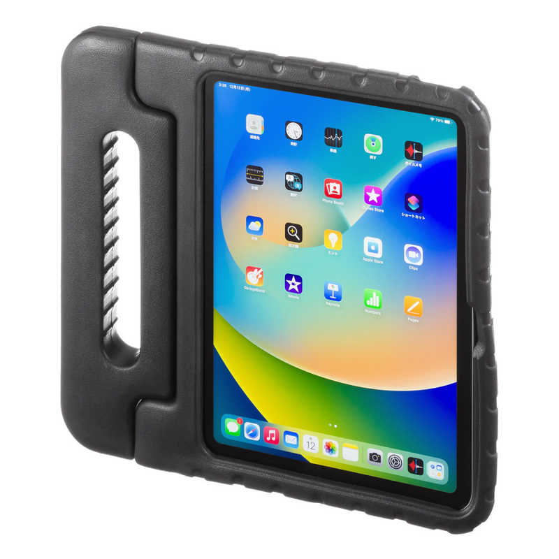 <br>サンワサプライ　第10世代iPad 10.9インチ用衝撃吸収ケース(ブラック)　PDA-IPAD1905BK