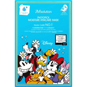 JMSOLUTION�@PHOTOPICK �t�H�g�s�b�N MOISTURE HYACARE MASK �f�B�Y�j�[ �V�[�g�}�X�N �W���ێ��P�A (5����)