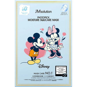 JMSOLUTION�@PHOTOPICK �t�H�g�s�b�N MOISTURE SQUCARE MASK �f�B�Y�j�[ �V�[�g�}�X�N �ێ��P�A (5����)