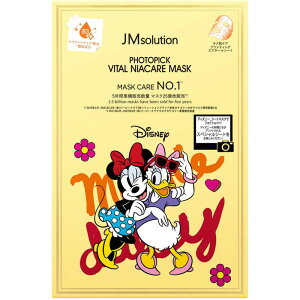 JMSOLUTION�@PHOTOPICK �t�H�g�s�b�N VITAL NIACARE MASK �f�B�Y�j�[ �V�[�g�}�X�N �L�����P�A (5����)