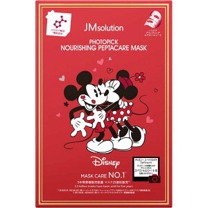 JMSOLUTION�@PHOTOPICK �t�H�g�s�b�N NOURISHING PEPTACARE MASK �f�B�Y�j�[ �V�[�g�}�X�N �����n���P�A (5����)