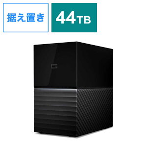 WESTERN DIGITAL@OtHDD USB-C{USB-Aڑ My Book Duo 2021EX ubN mu^n@WDBFBE0440JBK-JEEX