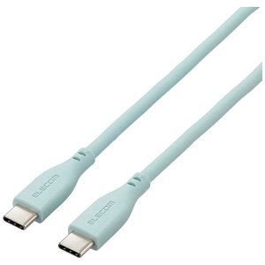 GR@ELECOM@^CvC P[u USB Type C to Type C 1m PD 60WΉ fɂ VRf 炩 p[O[@MPA-CCSS10GN