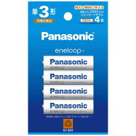 パナソニック　Panasonic　単3形ニッケル水素電池 / エネループ スタンダードモデル 4本パック　BK-3MCDK…