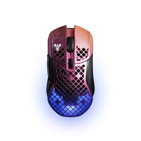 STEELSERIES　ゲーミングマウス Aerox 5 WL Destiny 2 Edition ［光学式 /無線(ワイヤレス) /9ボタン /Bluetooth・USB］　62402