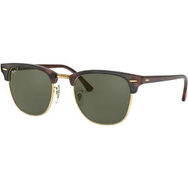 レイバン　Ray-Ban サングラス CLUBMASTER RB3016F 990/58 55mm レッドハバナ/ポラライズドグリーンクラシックG-15　RB3016F