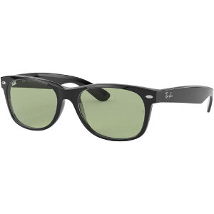 ���C�o���@Ray-Ban �T���O���X NEW WAYFARER RB2132F 601/52 55mm �V���C�j�[�u���b�N/�O���[���@RB2132F_6015255