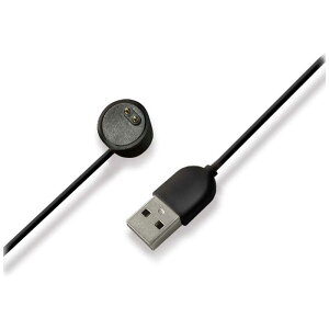 �I�Y�}�@�mXiaomi�nMi Band 5/6/7�Ή��[�d�P�[�u�� 1m �u���b�N �m�A�@NHUCXMB710BK