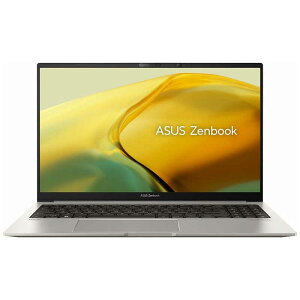 ASUS �G�C�X�[�X�@�m�[�g�p�\�R�� Zenbook 15 [ 15.6�^ / Win11 Home / Ryzen 7 / ������16GB / SSD512GB / Office ] �o�T���g�O���[�@UM3504DA-BN201WS