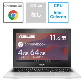 ASUS エイスース　ノートパソコン Chromebook CX1(CX1102) [11.6型 /Chrome OS /intel Celeron /メモリ：4GB /eMMC：64GB /2023年5月モデル] トランスペアレントシルバー　CX1102CKA-N00010