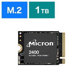 MICRON　Micron Gen4x4 M.2 2230 PCIe NVMe 30mm SSD 1.0TB　MTFDKBK1T0QFM-1BD1AABYYR