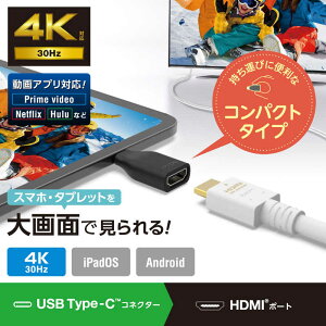 GR@ELECOM@USB Type C to HDMI ϊA_v^ ubN@MPACHDMIADBK