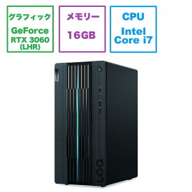 レノボジャパン　Lenovo　ゲーミングデスクトップパソコン LOQ Tower 17IRB8 ブラック (モニター無し)　90VH004MJP