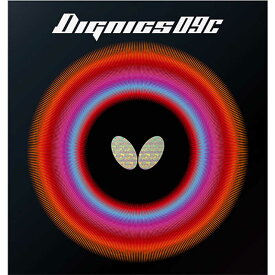 バタフライ　裏ソフトラバー ディグニクス09C DIGNICS 09C A(アツ) レッド [裏ソフト /粘着]　06070