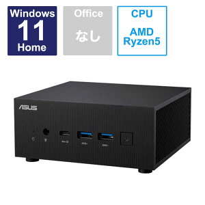 ASUS �G�C�X�[�X�@�f�X�N�g�b�v�p�\�R�� ExpertCenter PN64 �u���b�N (���j�^�[����)�@PN53-S5097AD