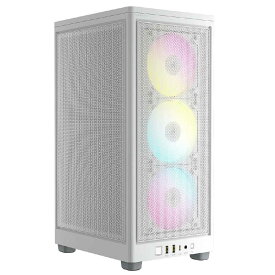 コルセア　CORSAIR　PCケース［Mini-ITX］iCUE 2000D RGB Airflow ホワイト　CC-9011247-WW