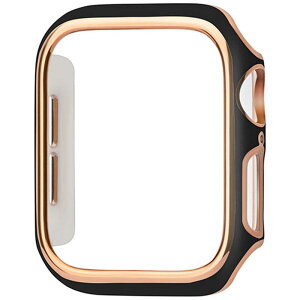 GAACAL�@Apple Watch Series 4/5/6/SE1-2 40mm �v���X�`�b�N�t���[�� GAACAL(�K�[�J��) �u���b�N �@W00017BK2