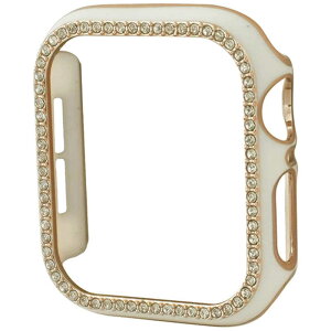 GAACAL�@Apple Watch Series 4-6/SE1-2 40mm �X�����t�X�L�[�t���[�� �z���C�g�S�[���h�@W00065WG2