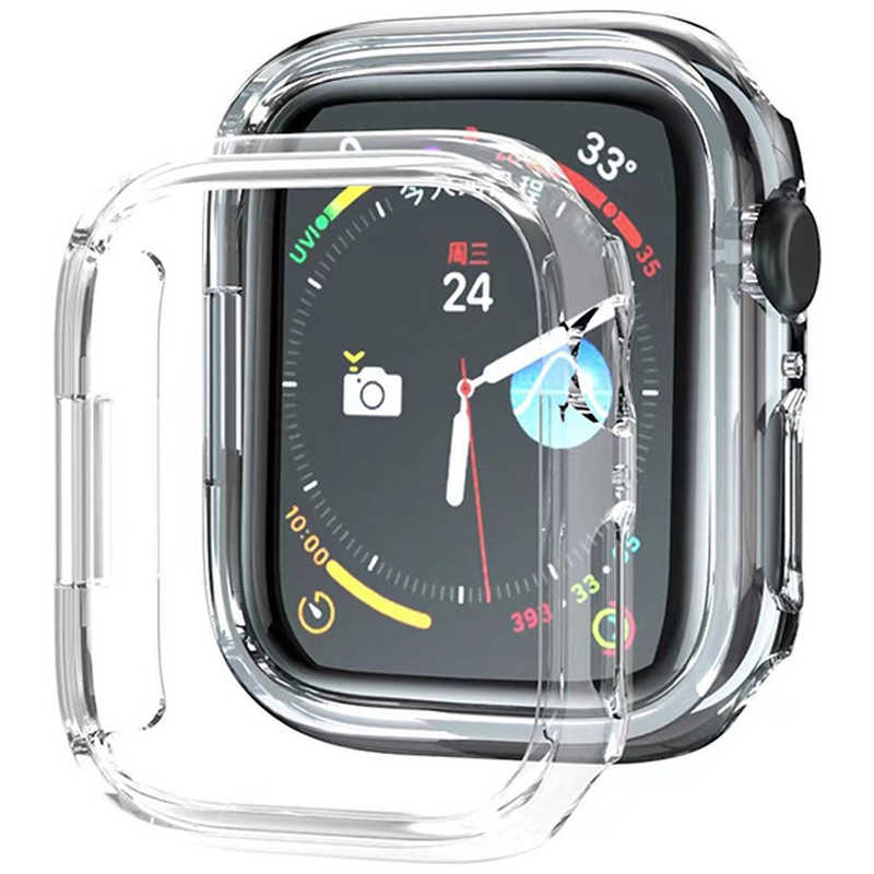 <br>GAACAL　Apple Watch Series 38mm プラスチックフレーム GAACAL(ガーカル) クリア 　W00224C1