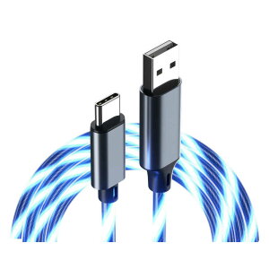 �J�V�����@USB�[�d�������P�[�u�� 1.2m AC �u���[LED�@AJ637