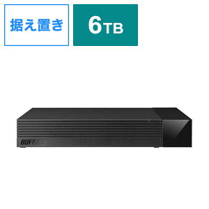 BUFFALO@HDV-CCD6U3BA er^ USB3.2(Gen1)Ή 6TB OtHDD ubN@HDV-CCD6U3BA