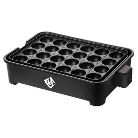 ヤマゼン　B 極みのたこ焼き器 24穴 1200W　NEOG-K024-B