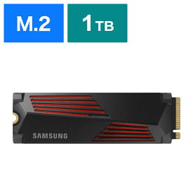 SAMSUNG　PCIe 4.0 NVMe M.2 SSD 990 PRO 1TB ヒートシンクモデル 990 PRO with Heatsink ［1TB /M.2］「バルク品」　MZ-V9P1T0G-IT