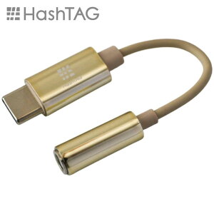 HASHTAG@Cz[q ϊA_v^[ 3.5mmWbN - USB TypeC[qi12cmjS[h@HT-AAOCH2GD