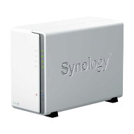 SYNOLOGY　DiskStation クアッドコアCPU搭載多機能パーソナルクラウド 2ベイNASキット 初心者ガイド付　D…