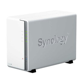 SYNOLOGY　DiskStation クアッドコアCPU搭載多機能パーソナルクラウド 2ベイNASキット 初心者ガイド付　DS223J