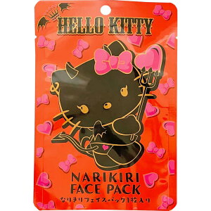 あすなろ舎 ハローキティ なりきりフェイスパック・小悪魔 1枚