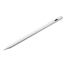 サンワサプライ　Apple iPad専用充電式極細タッチペン(ホワイト)　PDA-PEN56W