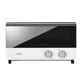 アクア　AQUA　オーブントースター 1200W/食パン2枚 ホワイト　AQT-WA11P-W
