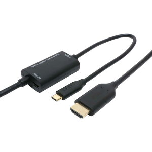 iJoV@USB Power DeliverydΉ USB-CHDMI ϊP[u 1.5m@USDPFH15BK