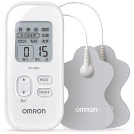 オムロン　OMRON　低周波治療器　HV-F021J3-W