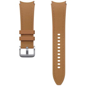 GALAXY　(サムスンGalaxy純正)Galaxy Watch6シリーズ 交換バンド「Watch6 Hybrid Leather Band (M/L) CAMEL」 キャメル　ET-SHR96LDEGJP