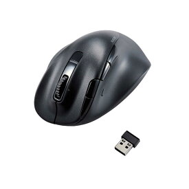 エレコム　ELECOM　マウス EX-G PRO XLサイズ 抗菌［BlueLED /無線(ワイヤレス) /8ボタン /Bluetooth・USB］ ブラック　M-XGXL50MBSKBK