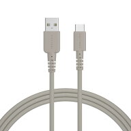 MOTTERU　シリコンケーブル AtoC 1.0m ［1m］ ラテグレージュ　MOT-SLAC100-GY