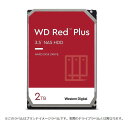 WESTERN DIGITAL　内蔵HDD SATA接続 WD Red Plus(NAS)64MB ［2TB /3.5インチ］「バルク品」　WD20EFPX
