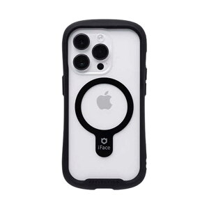 HAMEE�@�miPhone 14 Pro��p�niFace Reflection Magnetic �����K���X�N���A�P�[�X �u���b�N�@41-958759