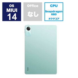 XIAOMI シャオミ　Androidタブレット Redmi Pad SE ミントグリーン　VHU4503JP